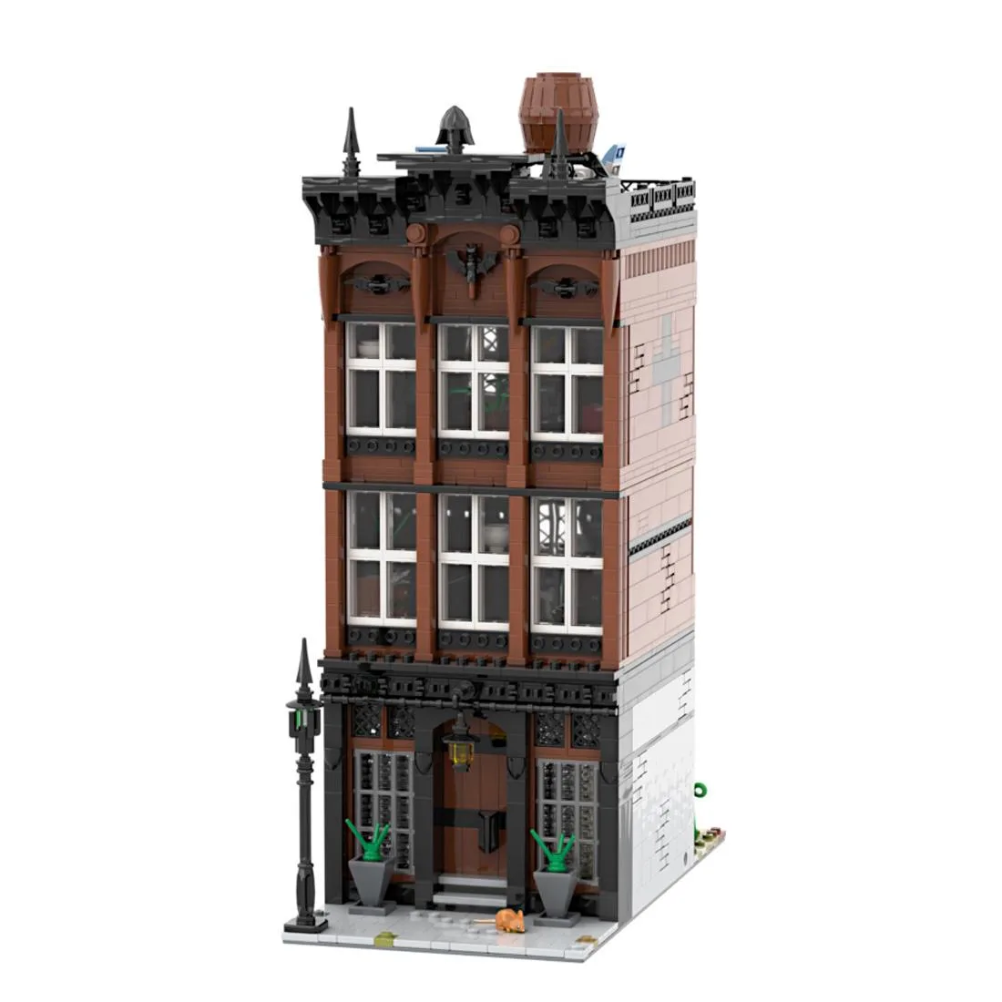ZITIANYOUBUILD ZITIANYOUBUILD MOC-197722 Modular Gothic Townhouse 2062PCS — product photo