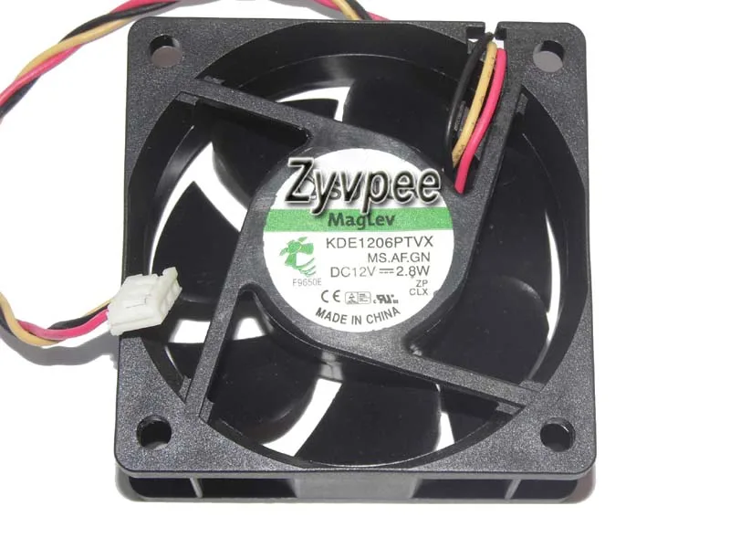 Zyvpee Zyvpee KDE1206PTVX 60x25mm 3-pin 12V 2.8W maglev case fan — product photo