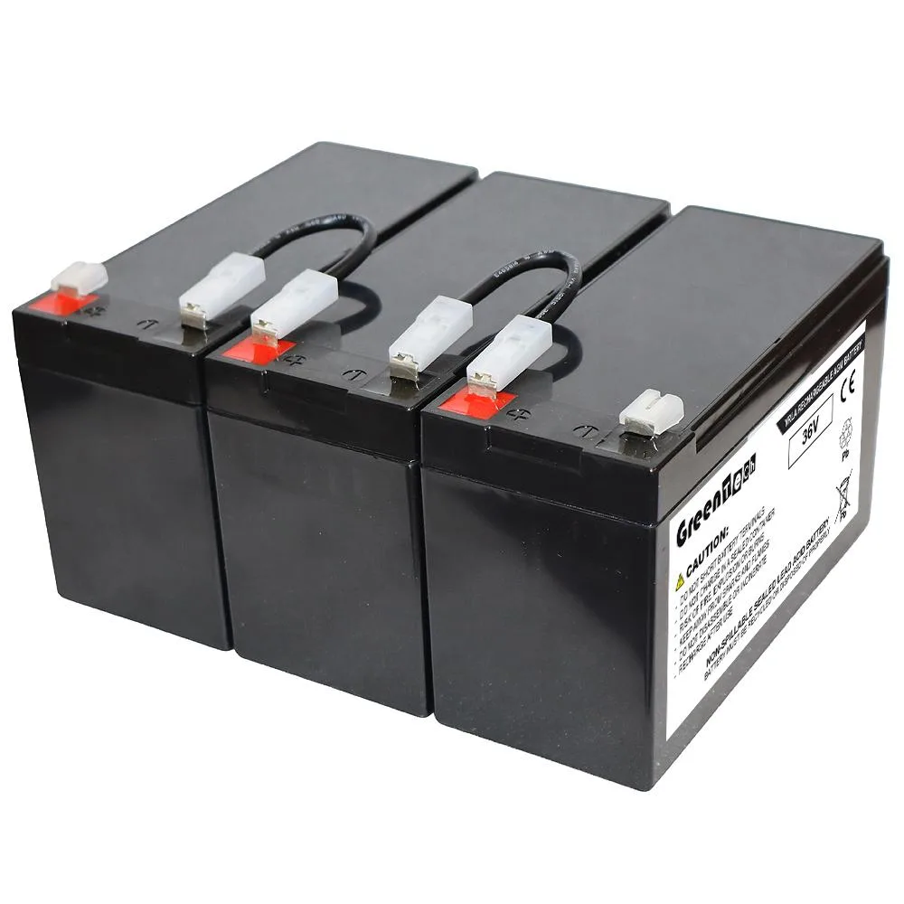GreenTechLLC GreenTechLLC RB1290X3B 36V 9Ah UPS battery for CyberPower M1100XL — product photo