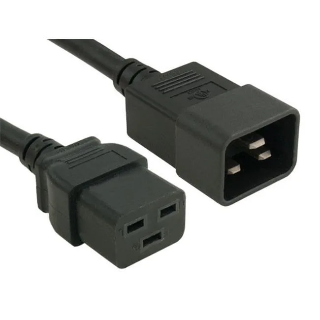 Cable Leader Cable Leader PW121-1208 8 ft 12 AWG 20A 250V C20 to C19 power cord — product photo