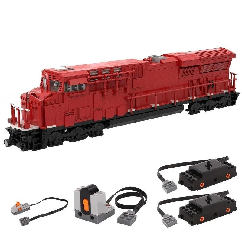 ZITIANYOUBUILD ZITIANYOUBUILD MOC-37716 ES44AC Canadian Pacific 1763+ Parts Educational Building Set — product photo