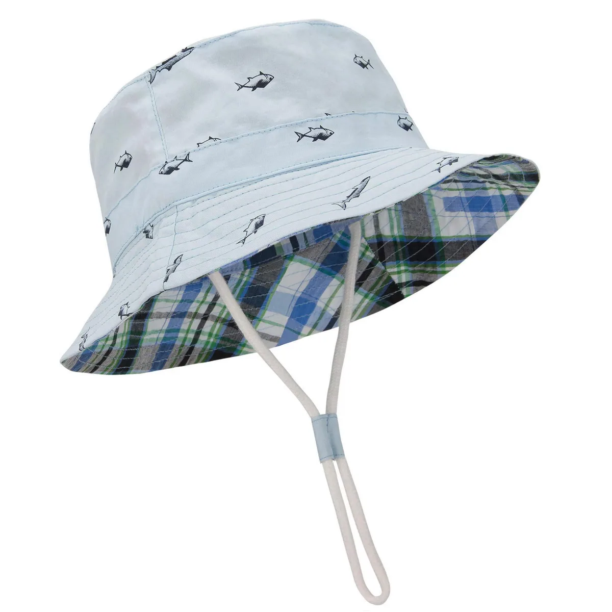  Durio DUZ284502002DU Baby Hat UPF 50+ Blue 19.7" 12-24 Months — product photo
