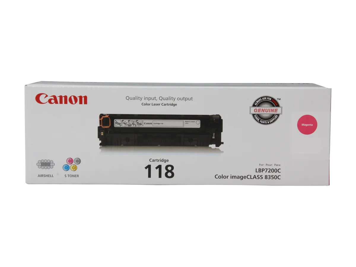 Canon Canon 2660B001AA CRG-118M magenta toner cartridge — product photo