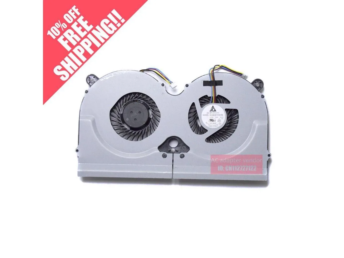 Fans Fans 5V .40A laptop dual fan KSB06105HB-BL2Q — product photo