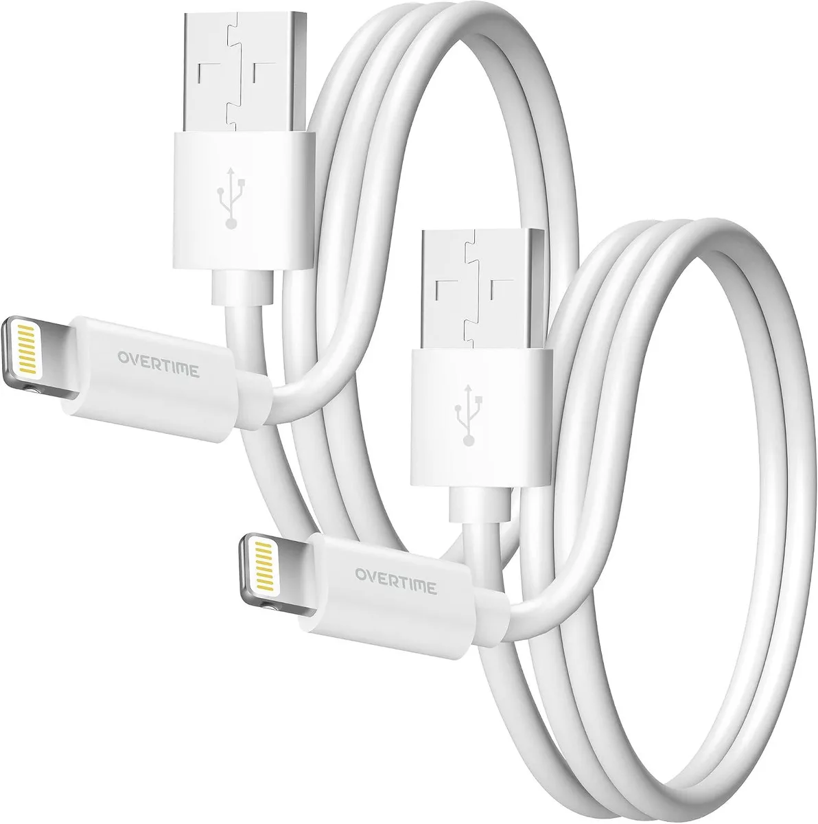 MCHOSE MCHOSE Lightning Cable 4ft USB-A Pack of 2 — product photo