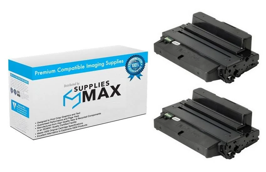SuppliesMax SuppliesMax Dell 2HY2375 Black High Yield Toner Cartridge 2 Pack 10000 Pages — product photo