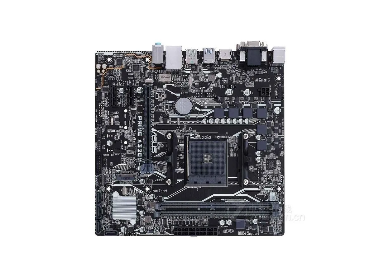 ASUS ASUS PRIME A320M-E AMD A320 DDR4 32GB Micro ATX Motherboard — product photo