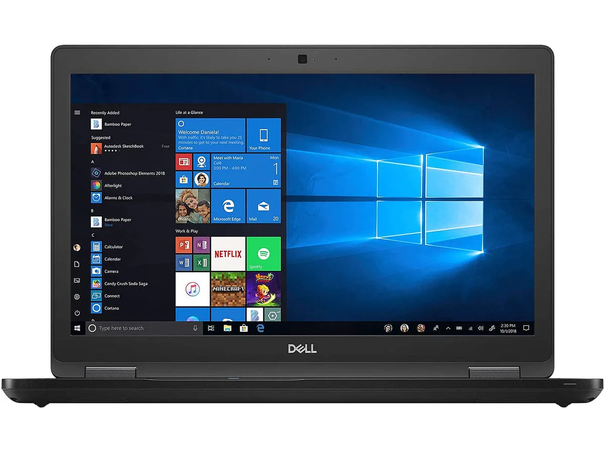 DELL DELL NE5-33456 Precision 3530 business laptop i7-8850H 32GB 1TB Quadro P600 15.6 FHD Windows 10 Pro — product photo