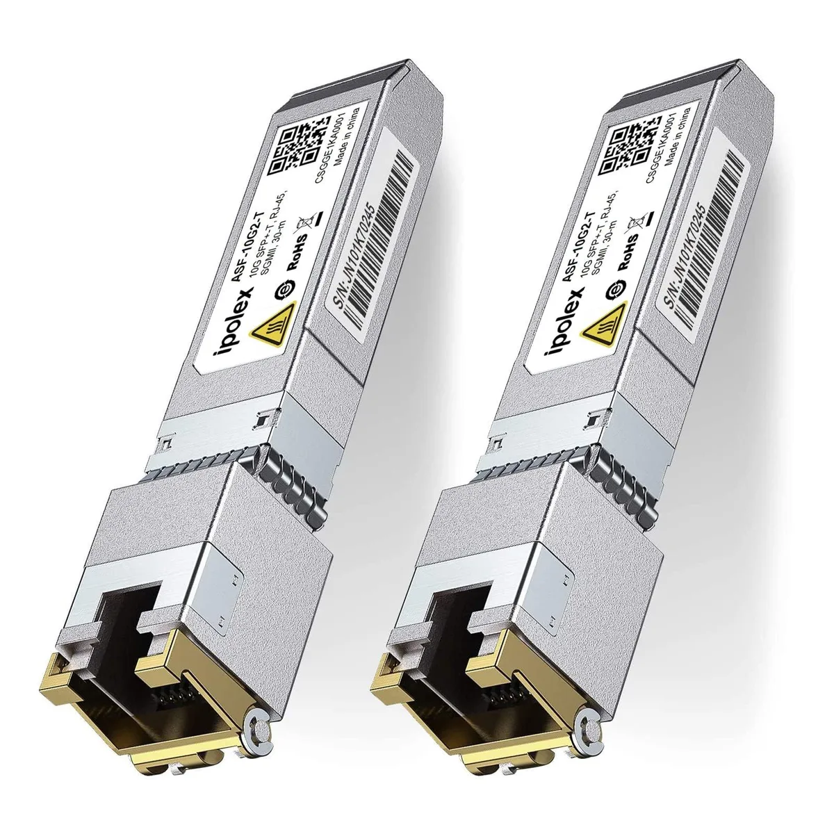 ARENTI ARENTI SFP+ RJ45 10G 30m 2 Pack 2 in 1 accessory — product photo