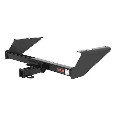 Black Class 3 trailer hitch with 2-inch receiver