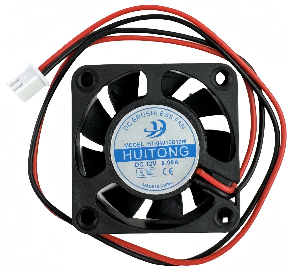 Vszerda Vszerda HT-04010D12M 40x40x10mm 12V 0.08A 2-Wire case fan — product photo