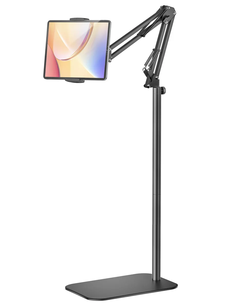  SteelStorm STEELSTORM-L7 Tablet Floor Stand Black 3.08LB — product photo