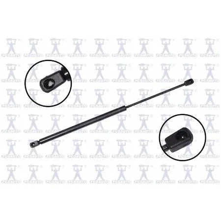 Transparent automotive lift support hood strut 86629