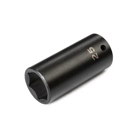 TEKTON 1/2 inch drive 25 mm deep 6-point impact socket