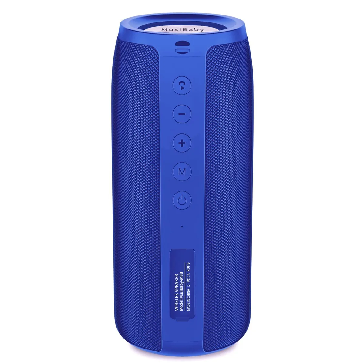  Musibaby M88 portable speaker blue 16 W IPX5 30 h Bluetooth 5.3 — product photo