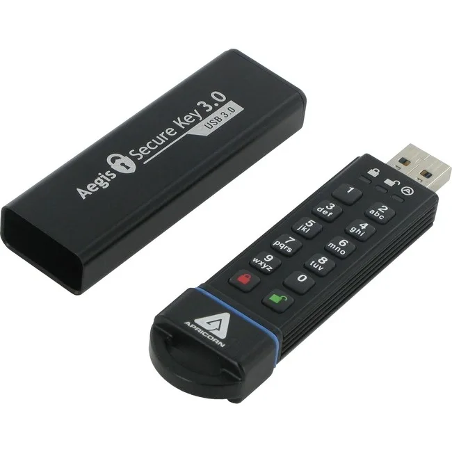 Apricorn Apricorn ASK3-480GB Aegis Secure Key 3.0 480 GB USB flash drive — product photo