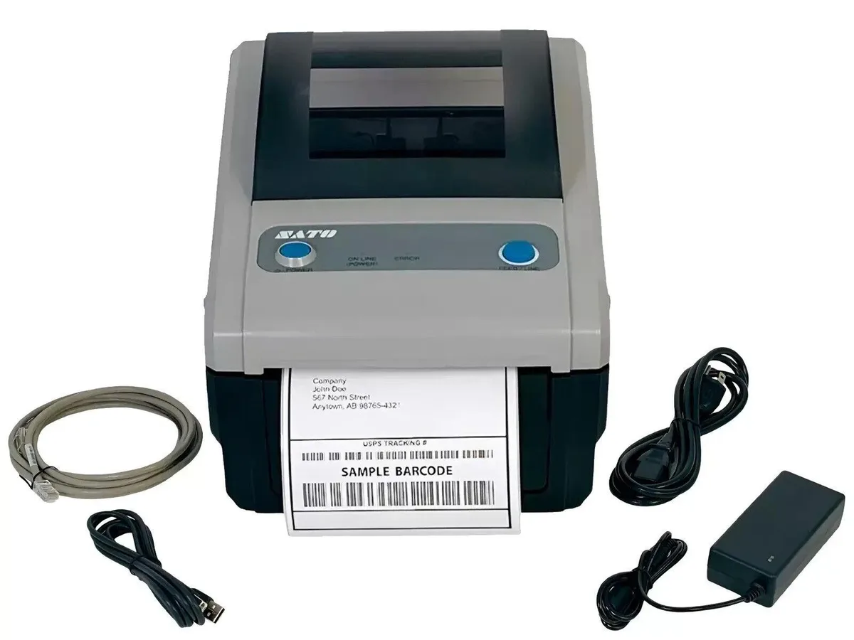 Sato Sato CG412DT 305 DPI Direct Thermal Label Printer — product photo