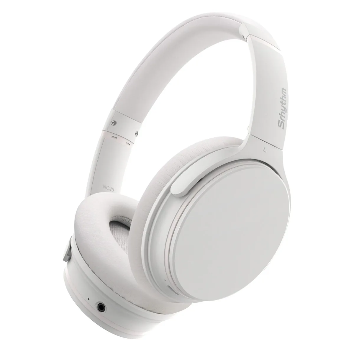 Srhythm Srhythm NC25 Active Noise Cancelling Headphones Bluetooth 5.3 White — product photo