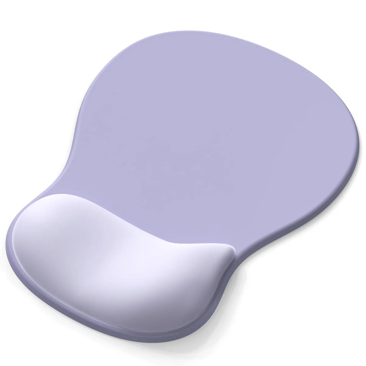  G JGOO sd3 Ergonomic Gel Mouse Pad with Wrist Rest, Purple, 10.3 x 7.5 in — product photo