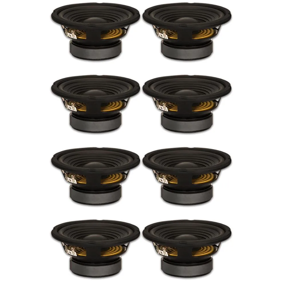 Goldwood Sound, Inc. Goldwood Sound GW-206/4 6.5" 180W 4ohm PA Speaker (8 Pack) — product photo