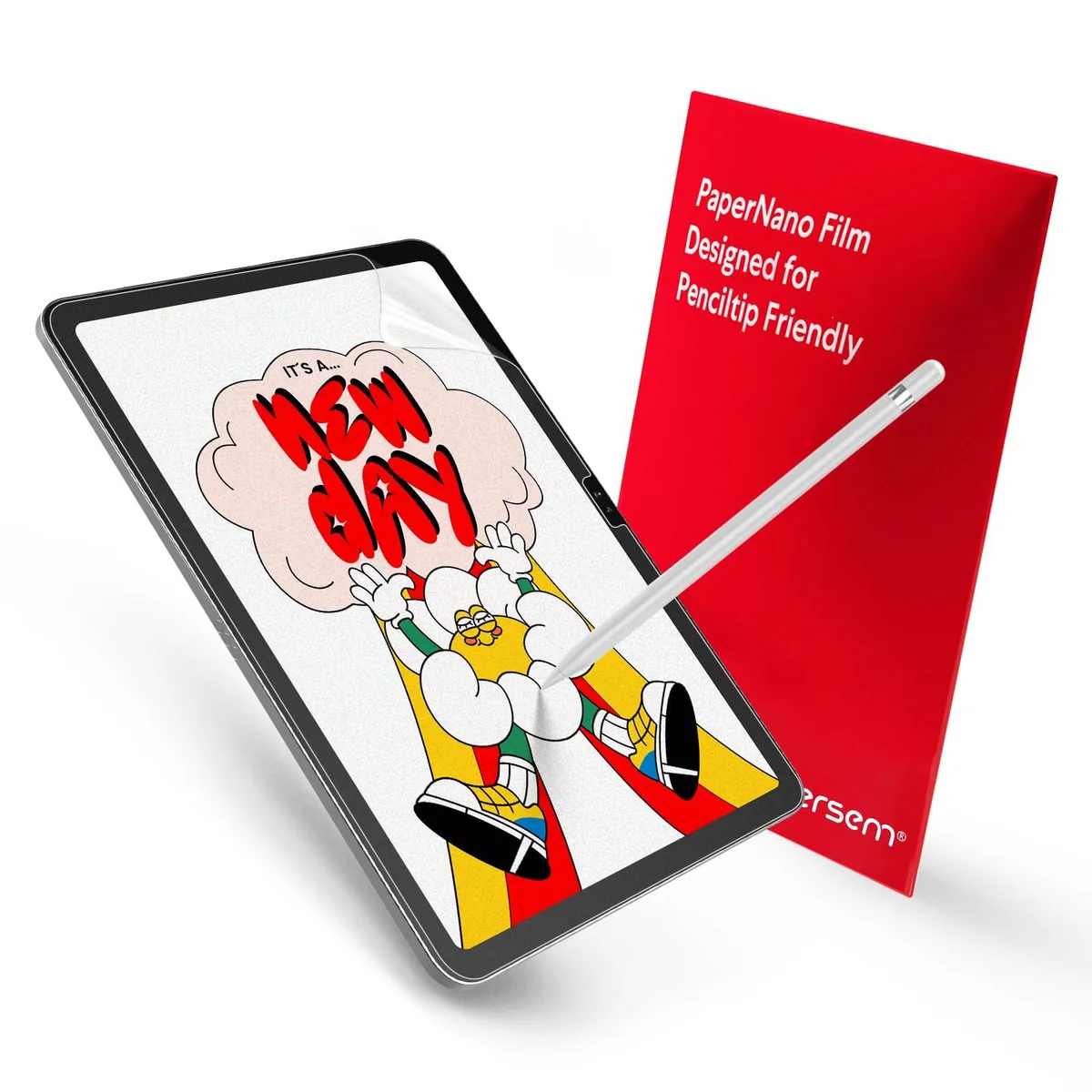  bersem 2 Pack Paperfeel Screen Protector for iPad 11 10.9 10th 11th Air 11 M2 M3 M4 A16 — product photo