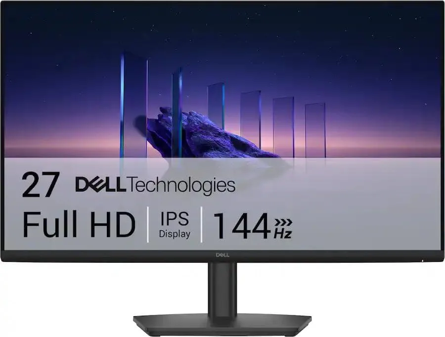 DELL DELL SE2726HS 27" gaming monitor 144Hz FreeSync height adjustable dual HDMI — product photo