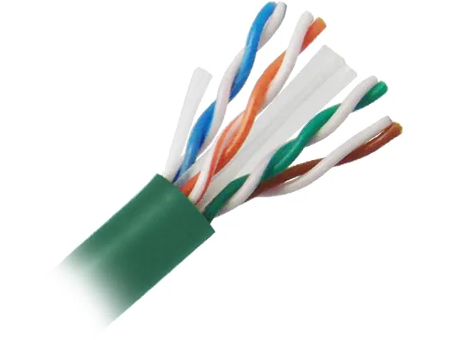 Nippon Labs Nippon Labs 80C6U-419GR network ethernet cable CAT6 UTP 23 AWG 600MHz 1000ft green — product photo