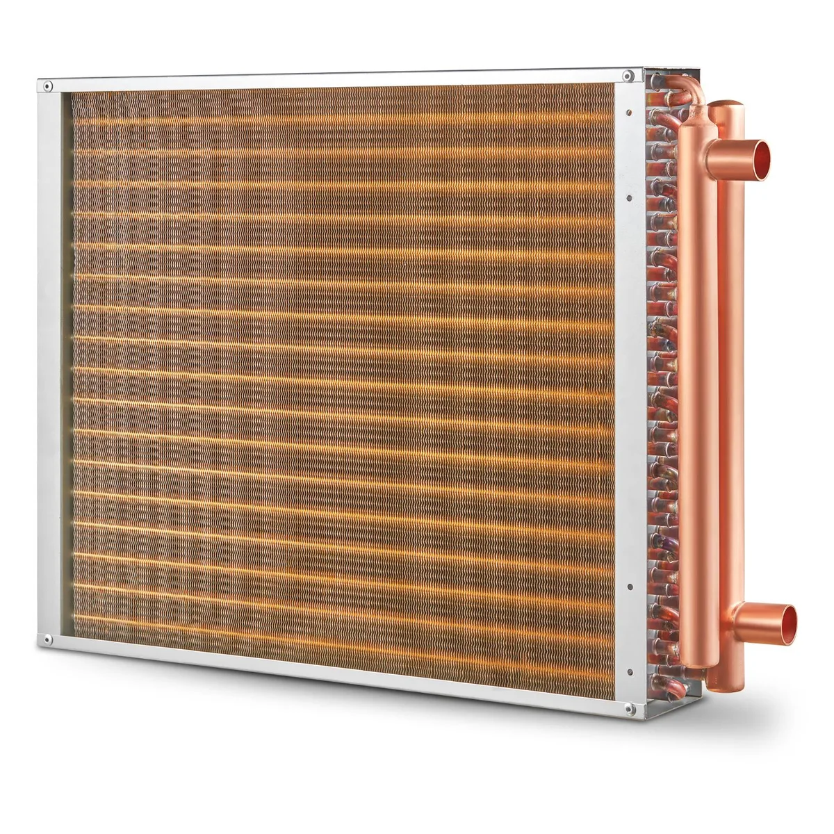 VEVOR VEVOR C18 Water-to-Air Heat Exchanger 18x20in 3-Row 3/8in 242 Fins 133K BTU — product photo