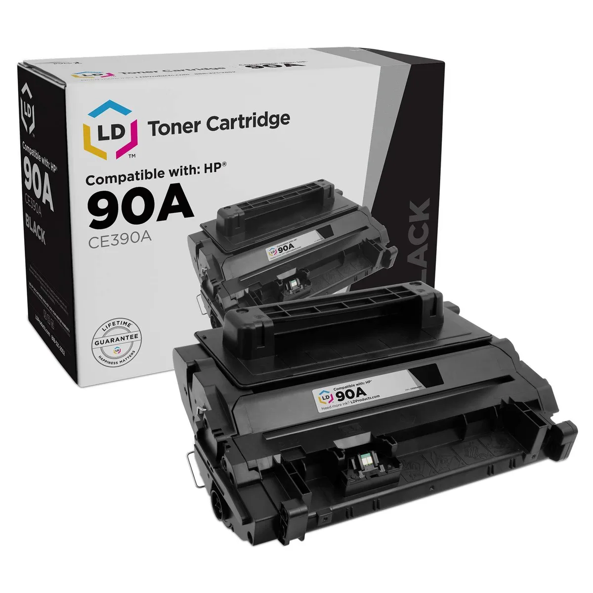 LD Products LD Products Compatible Toner Cartridge HP 90A CE390A Black 10000 Pages — product photo