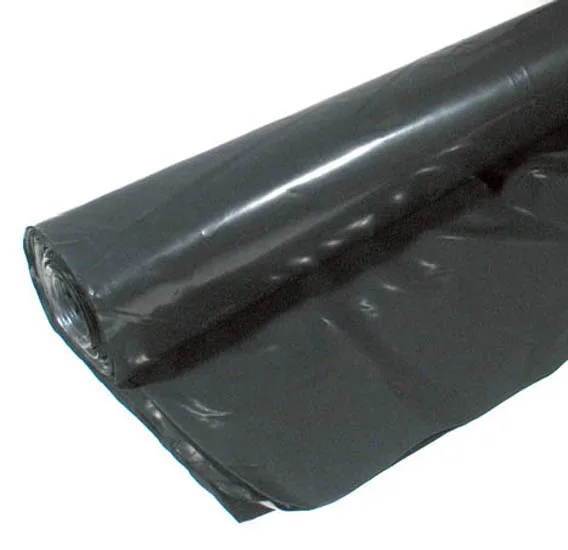 WARP BROTHERS WARP BROTHERS 3CH10-B 10' x 25' 3 mm black plastic sheeting — product photo