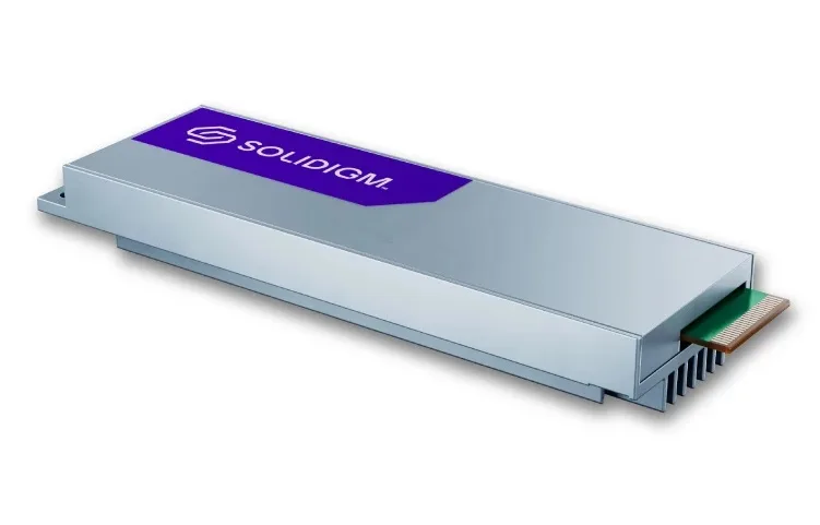 Solidigm Solidigm SB5PHV7X038TOP1 D7-PS1010 3.84TB E1.S 15mm PCIe 5.0 x4 enterprise SSD — product photo