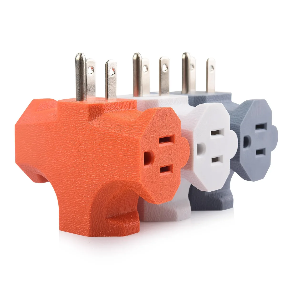 Cable Matters 400117x3 3-Pack 3-Way Power Splitter Cord Multicolor — product photo