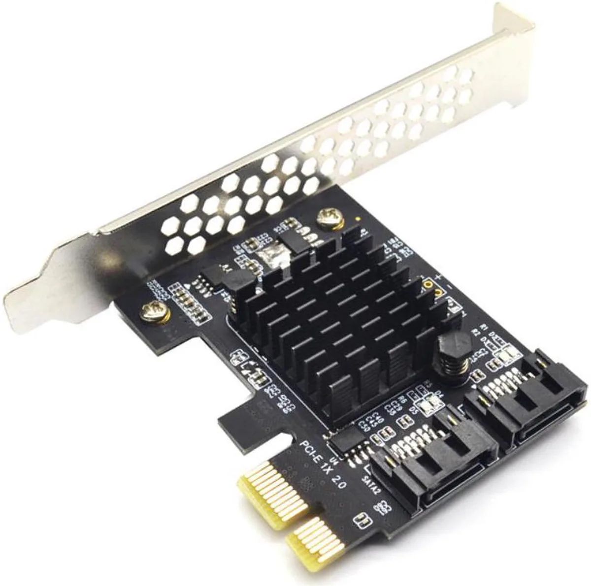 Vszerda Vszerda SATA 3 PCIe Expansion Card Marvell 88SE9125 2 Ports — product photo