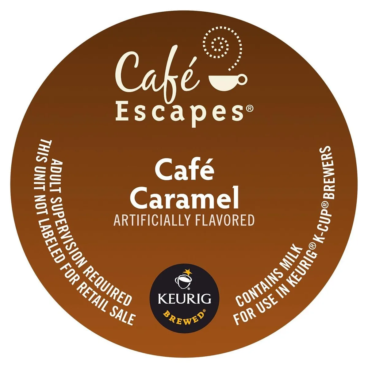 Keurig Keurig T6813 Café Escapes Café Caramel K-Cup Pods 24 Count — product photo