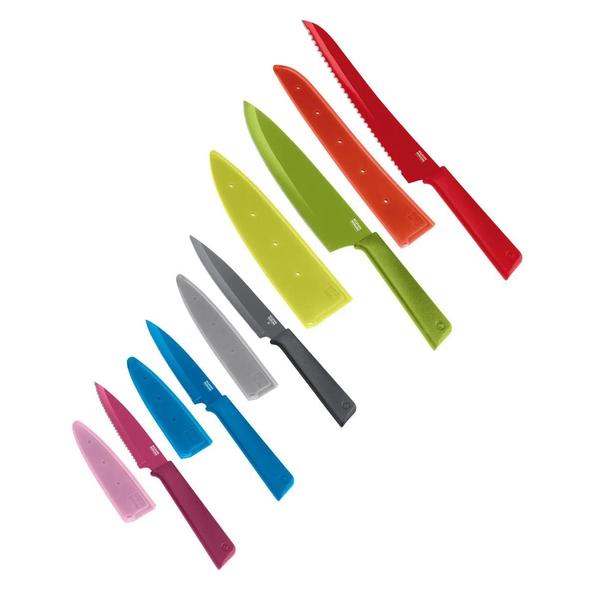 Kuhn Rikon Kuhn Rikon 24270 COLORI+ Cutlery Set, 5 Knives — product photo