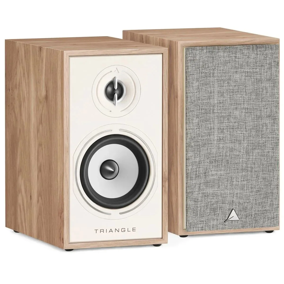 Triangle Triangle Borea BR02 80W 2-Way Bookshelf Speakers Light Oak Pair — product photo