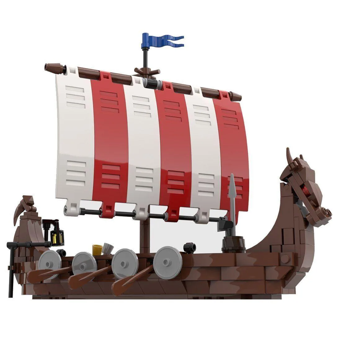 ZITIANYOUBUILD ZITIANYOUBUILD MOC-98225 Viking Longship 314 Parts Educational Building Set — product photo