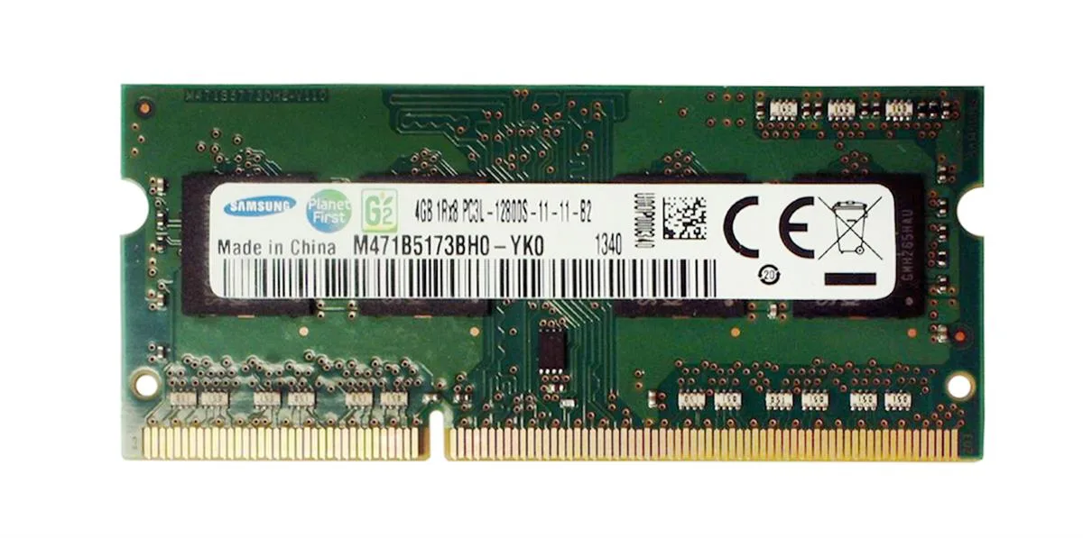 SAMSUNG SAMSUNG 4GB DDR3 SoDIMM 1600MHz 1Rx8 M471B5173BH0-YK0 — product photo