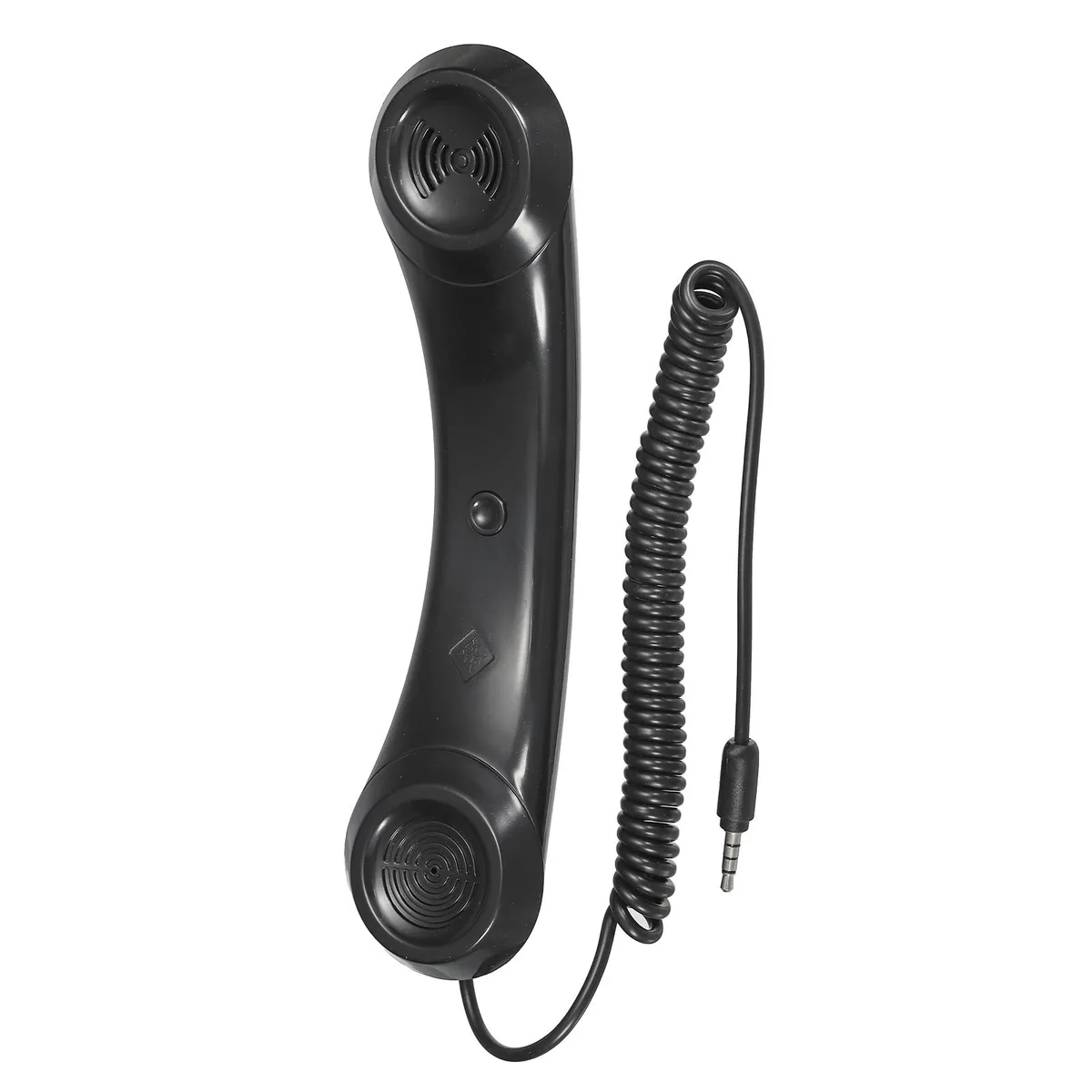 Unique-Bargains Unique-Bargains Retro Telephone Handset 3.5mm Black 1M Cable — product photo