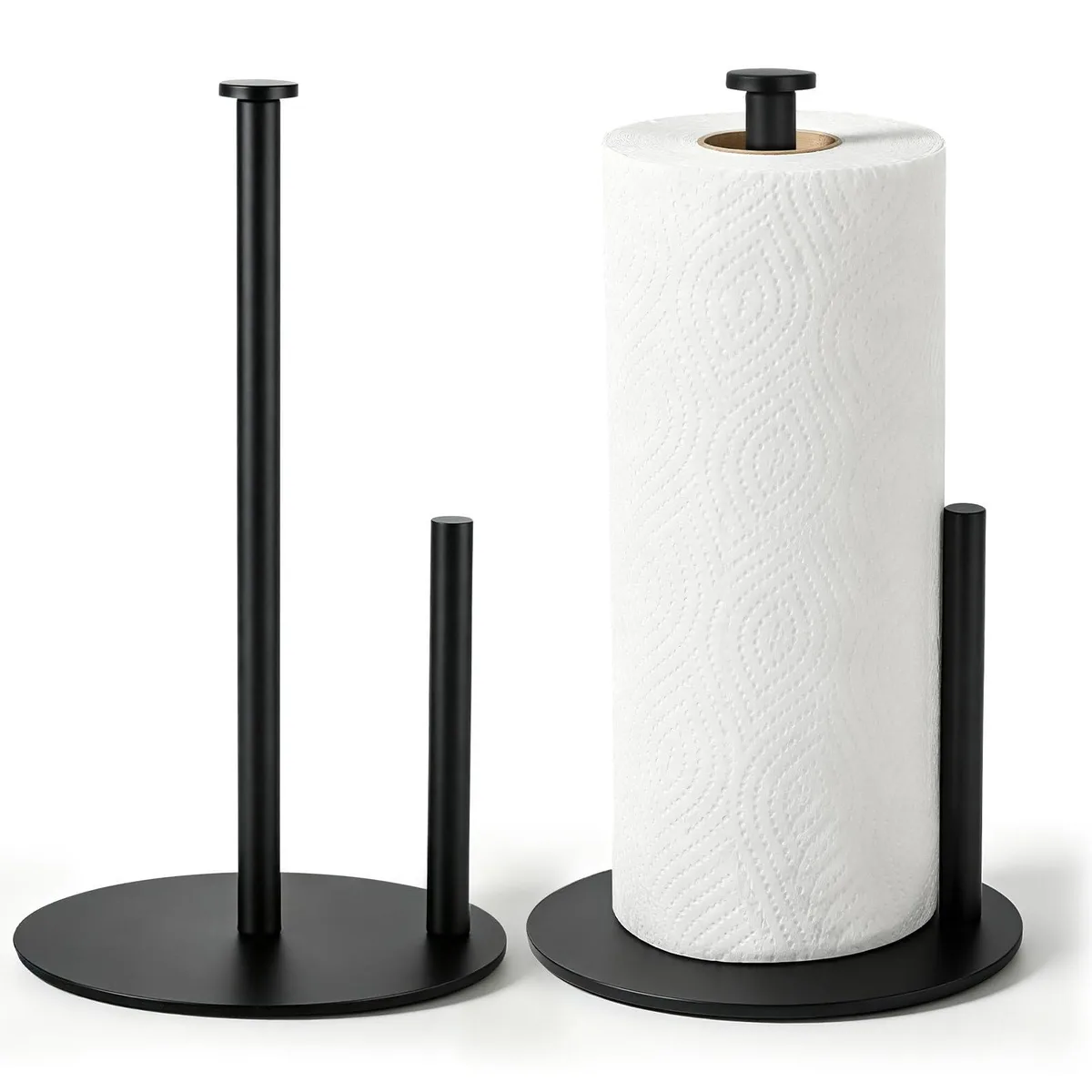 2 Pack Stainless Steel Paper Towel Holder 30cm 17cm — product photo