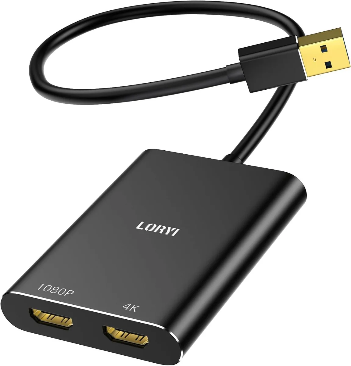 FLEANE FLEANE USB 3.0 Dual HDMI Adapter 4K@30Hz 1080P@60Hz — product photo