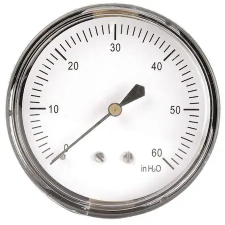 Value Brand Value Brand 18C802 Low Pressure Diaphragm Gauge 2-1/2 In — product photo