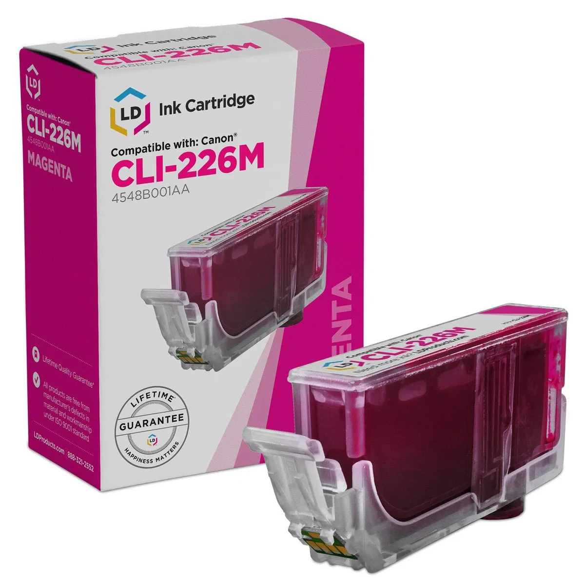 LD Products LD Products Compatible Ink Cartridge for Canon CLI-226M Magenta 510 Pages — product photo