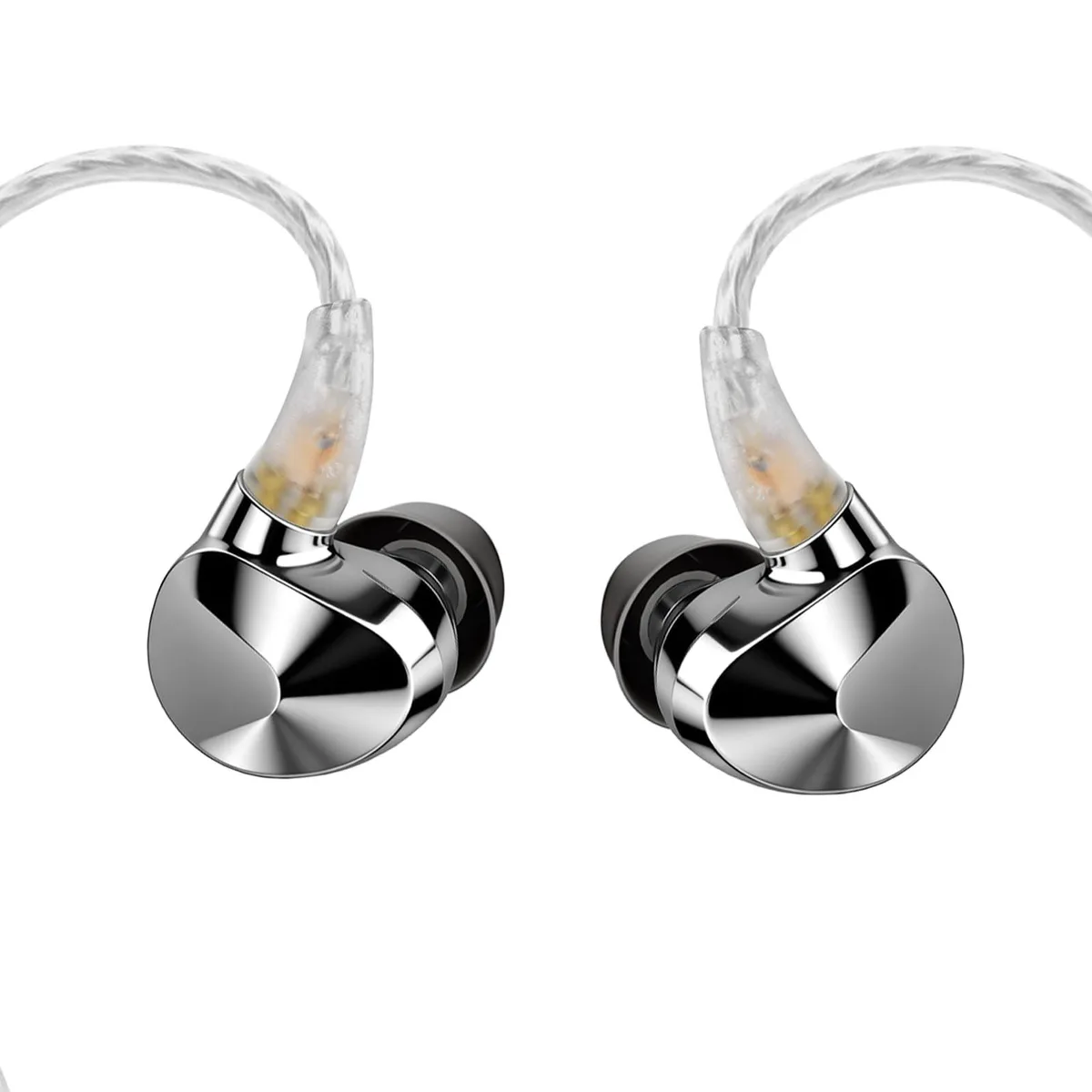 Questyle Audio Technology Co.,Ltd Questyle Zen in Ear Monitor HiFi Wired Earbuds Studio-Grade IEM Earphones 2 in 1 accessory — product photo