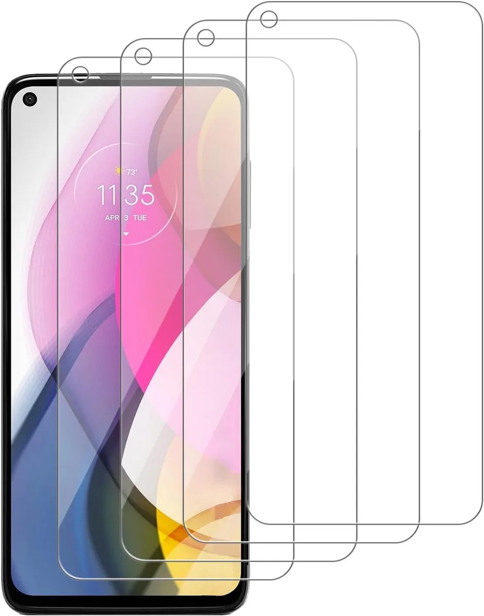 NuoTo NuoTo 4 Pack Glass Screen Protector Moto G Stylus (2021) XT2115 — product photo