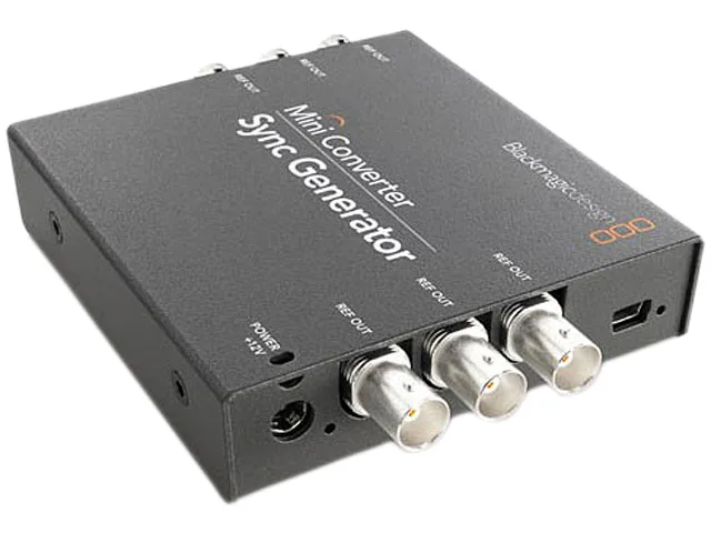 Blackmagic Design Pty. Ltd. Blackmagic Design CONVMSYNC Mini Converter sync generator 6 BNC outputs — product photo