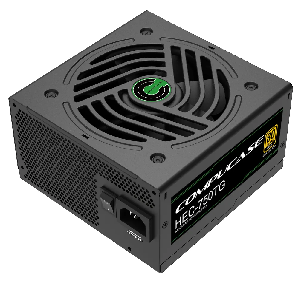 Compucase Compucase CS750 750W power supply ATX 2.0 80+ Gold non-modular — product photo