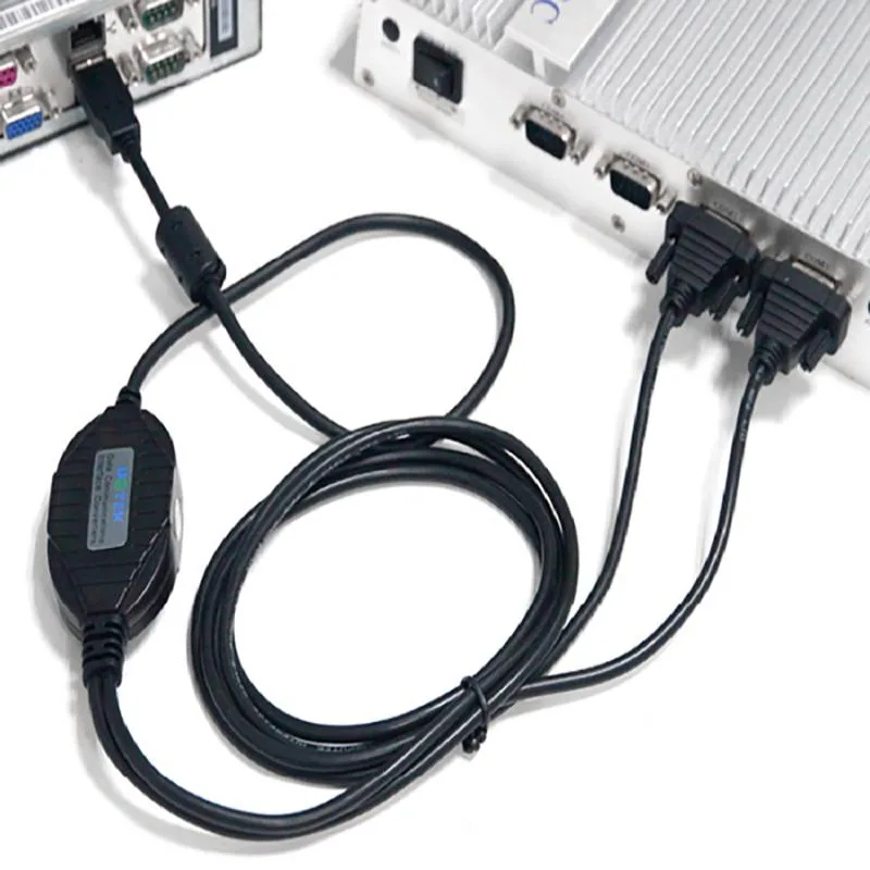 UOTEK UOTEK UT-8812 USB 2.0 to RS-232 2-Port Converter 1.5m — product photo