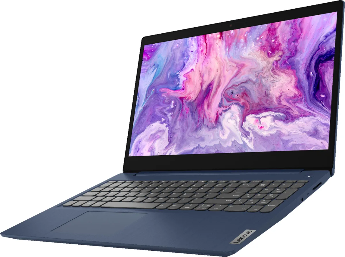 Lenovo Lenovo IdeaPad 3 15.6" Touch Laptop Intel Core i3-10110U 8GB 1TB SSD Blue — product photo