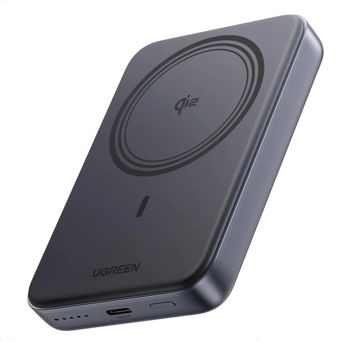 Ugreen PB763 power bank 10000mAh Qi2 15W 20W USB-C Black — product photo